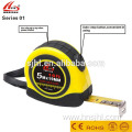 Double injection auto lock 5meters measuring tape